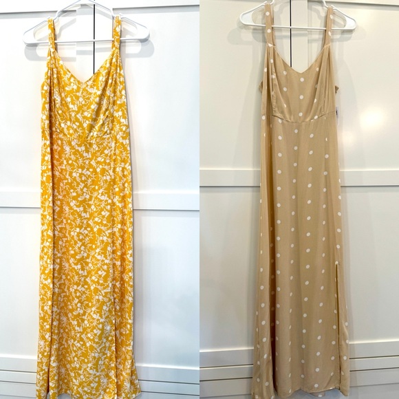 Yellow Floral Maxi Dress - Picture 4 of 4
